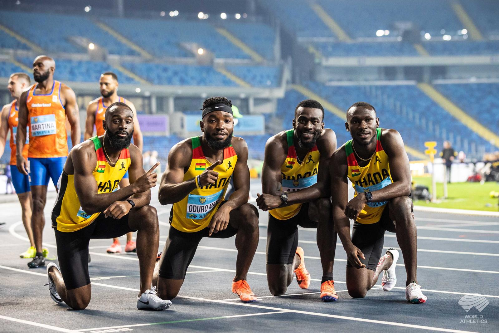  Ghanaian track and field athletes abroad