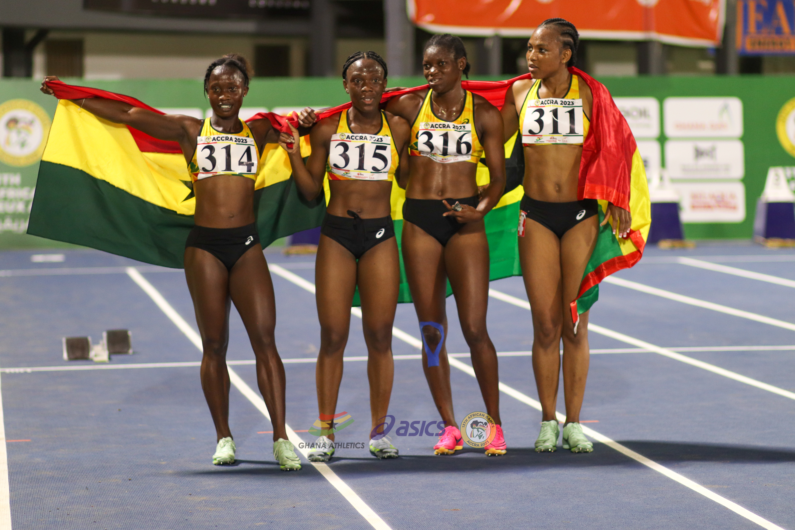  Athletics: Ghana’s top stars arrive in Cameroon for Africa Athletics Championship today.